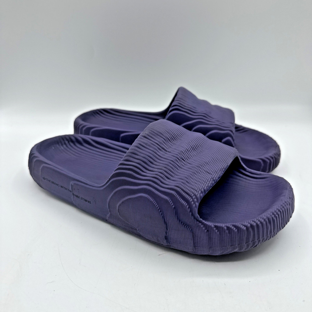 adidas Adilette 22 Slides Tech Purple HP6524 UK 8 US 8.5 Men’s Sandals